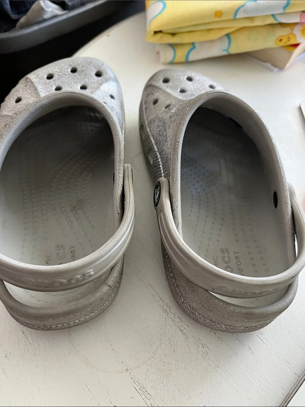 CROCS kids silver